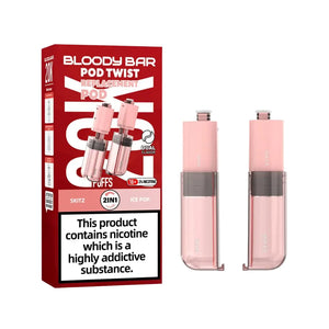 Bloody Bar 20K Refill Pods For Pod Twist Vape - Skitz and ice pop flavours