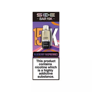 SKE Bar 15K Blueberry Raspberries Refill Pods for SKE Bar 15K Prefilled Pod Kit