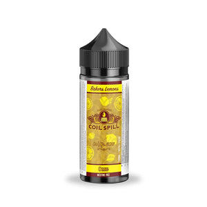 Coil Spill Bakers lemons 100ml Shortfill Vape Juice Great for Sub-ohm Vape Tanks