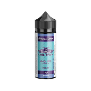 Coil Spill berries n cream 100ml Shortfill Vape Juice Great for Sub-ohm Vape Tank