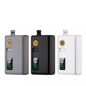 DotMod DotAIO V3 Kit Powered By a Single 18650 Battery with a 0.96'' TFT Screen and includes the new DotAIO pods that work like refillable pod vape coils - just fill with e-liquid, vape until the coil fades