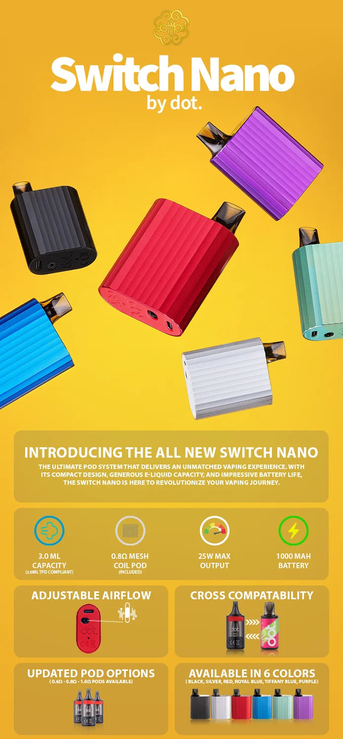 DotMod Switch Nano Pod Vape Kit - ECIGONE