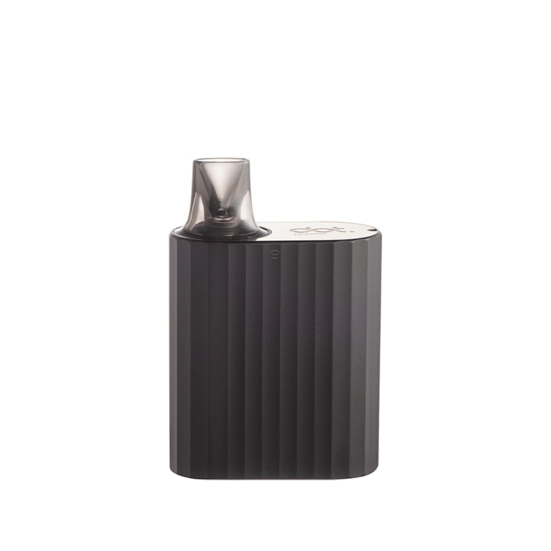 Dotmod Switch Nano Pod Kit in black, featuring a sleek, ribbed design.