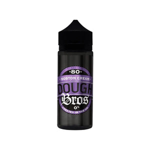 Dough Bros Boston cream flavour 100ml Shortfill vape juice great for Sub-ohm vape tanks & RTA's
