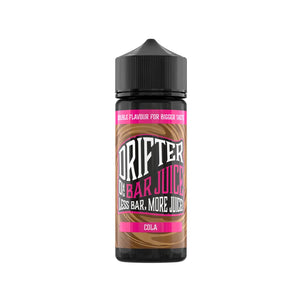 Drifter Bar Juice cola Flavour 50VG/50PG 100ml Shortfill Vape Juice great for MTL Vaping with Refillable Pod Vape Kits or MTL Vape Tanks