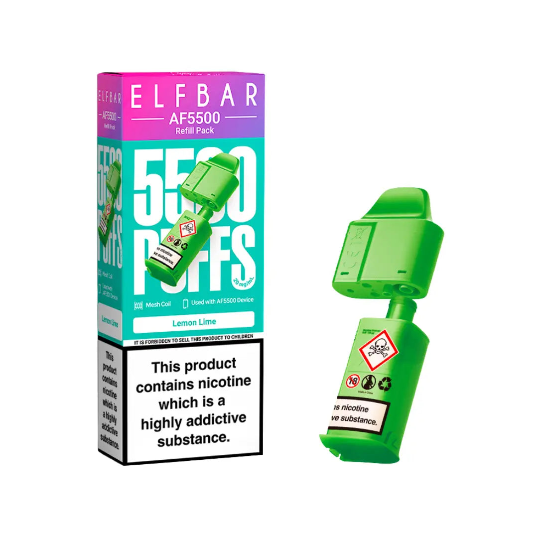 Elf Bar AF5500 Lemon Lime Pod Refill