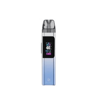 Elf Bar Elfa Pro Pod Vape Kit in blue, featuring a digital display screen.