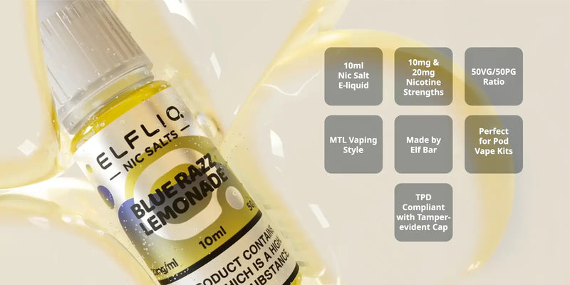 ELFLIQ Nic Salt Strengths Explained