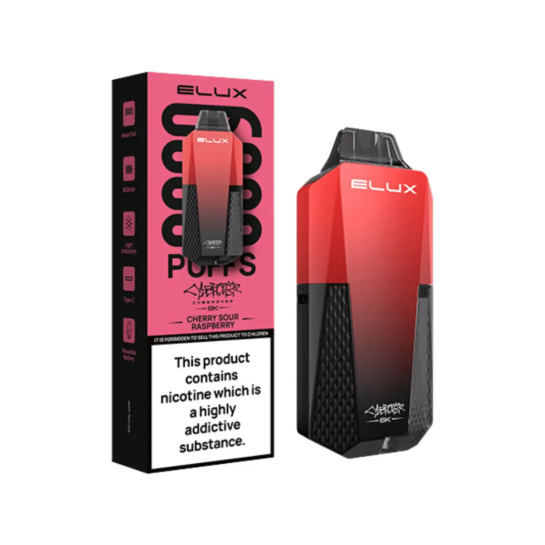 elux disposable vape 6000 puffs Elux Cyberover 6K Puffs prefilled Pod Vape kit main image 0