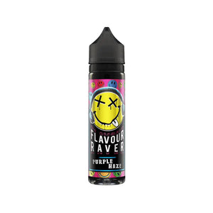Flavour Raver purple haze 50ml Shortfill E cig Liquid great for DTL Vaping with sub-ohm vape tanks or sub-ohm vape kits