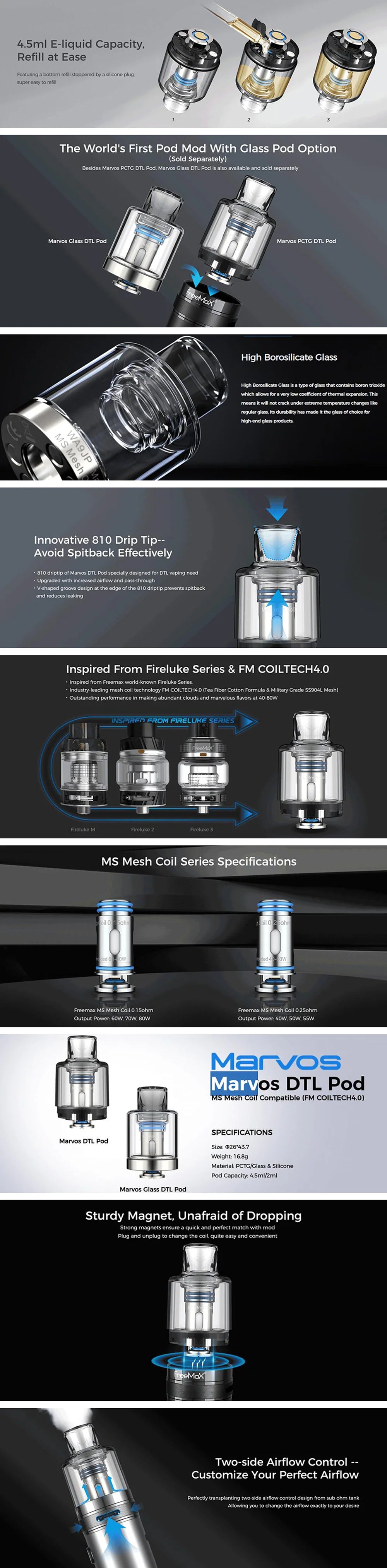 Freemax Marvos Replacement Pod - ECIGONE