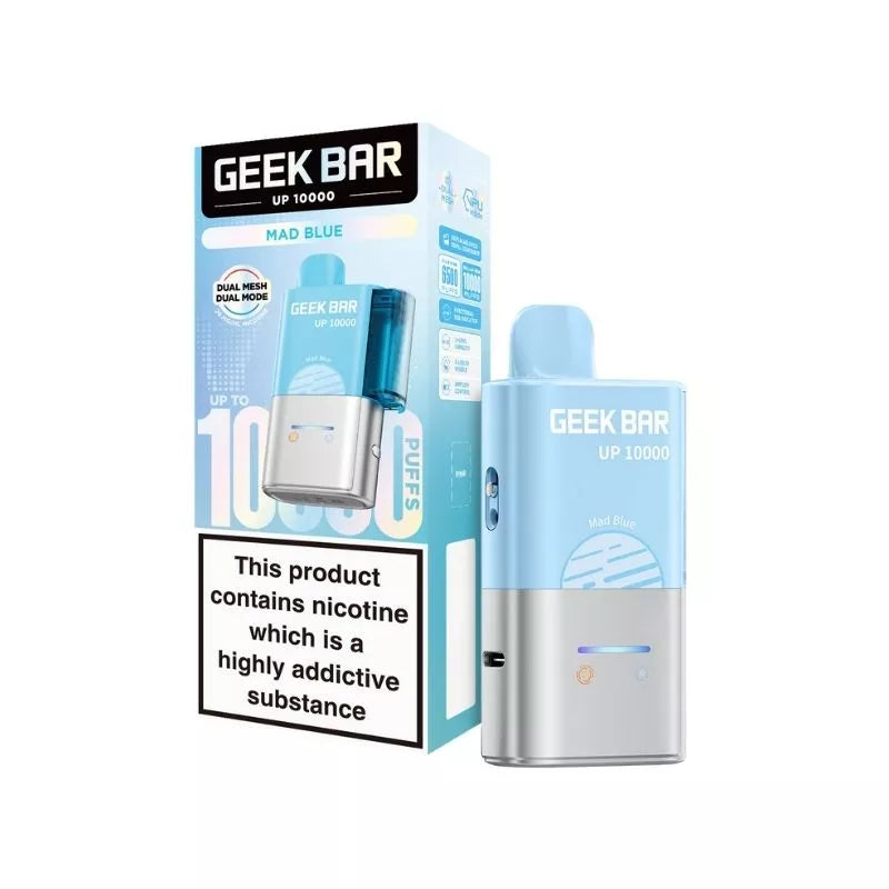 GeekBar UP 10000 Pod Kit | 10K Puffs 850mAh | Dual Coils GeekBar UP 10000 Pod Kit | 10K Puffs 850mAh | Dual Coils