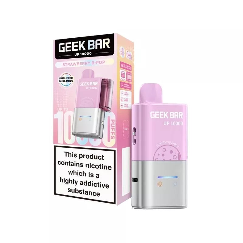 GeekBar UP 10000 Pod Kit | 10K Puffs 850mAh | Dual Coils GeekBar UP 10000 Pod Kit | 10K Puffs 850mAh | Dual Coils