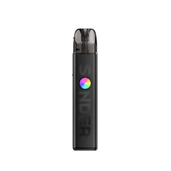 Geekvape Sonder Q3 Pod Vape Kit colourways in Groove Teal, Groove Purple, Vibe Red, Beat Black, and Beat Silver.