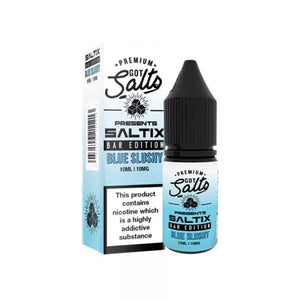 Got Salts SALTIX Bar Edition Blue Slushy 10ml Nic Salt great for Refillable Pod Vapes or MTL Vape Tanks