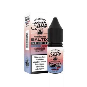 Got Salts SALTIX Bar Edition Blueberry Cherry Cranberry 10ml Nic Salt great for Refillable Pod Vapes or MTL Vape Tanks