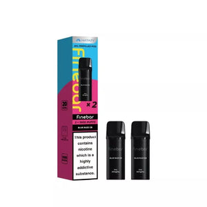 Hayati Finebar 1000 Blue Razz GB Prefilled 2ml 20mg 2x Pods for the Hayati Finebar 1000 Puff Pod Kit