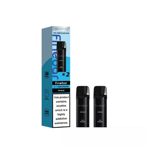 Hayati Finebar 1000 Mr Blue Prefilled 2ml 20mg 2x Pods for the Hayati Finebar 1000 Puff Pod Kit