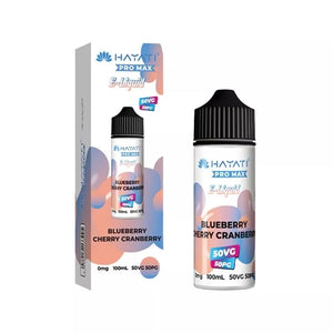 Hayati Pro Max Blueberry Cherry Cranberry 50/50 100ml Shortfill great for refillable pod vapes and MTL Vape Tanks