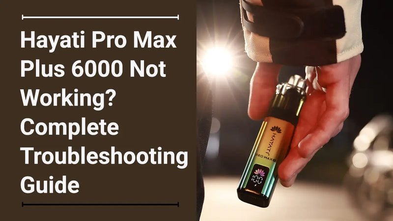 Have issues with you Hayati Pro Max Plus we cover all the common fixes