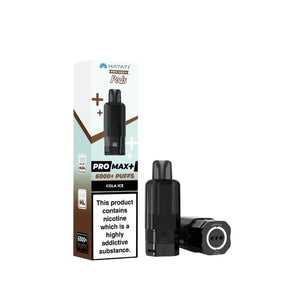 Hayati Pro Max Plus 6000 cola ice Refill Pods for hayati pro max 6000 prefilled vape kit