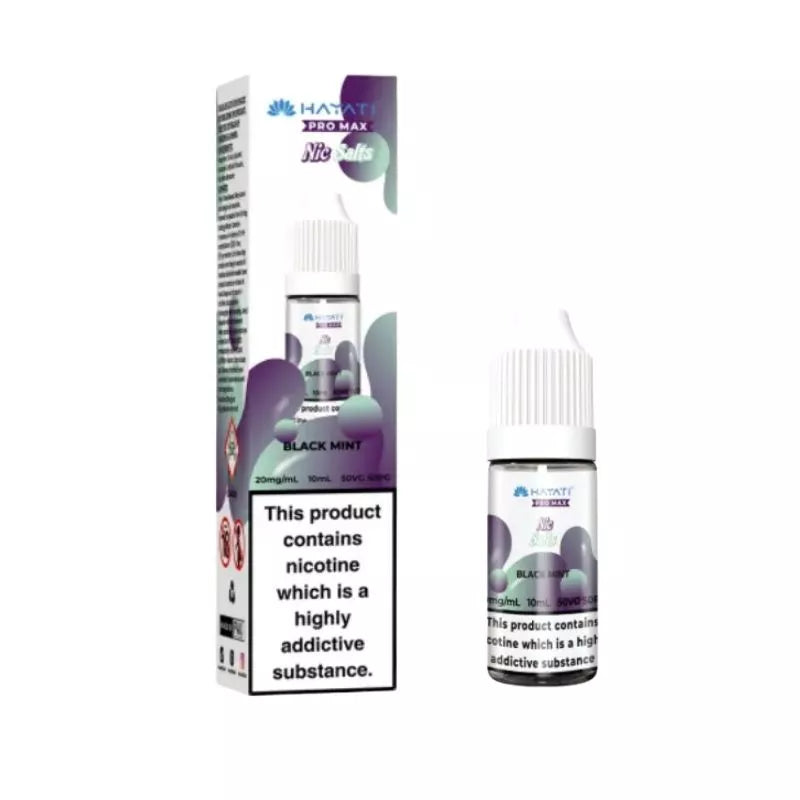 Hayati Pro Max Nic Salt Black Mint | 10ml | 1.99 Hayati Pro Max Nic Salt Black Mint | 10ml | 1.99