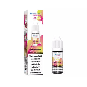 Hayati Pro Max 10ml Nic Salt Pink Lemonade Flavour in 10mg or 20mg great for refillable Pod Vape Kits