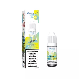 Hayati Pro Max 10ml Nic Salt Rainbow Flavour in 10mg or 20mg great for refillable Pod Vape Kits