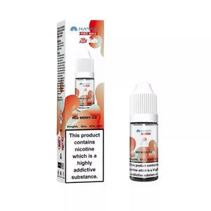 Hayati Pro Max 10ml Nic Salt Red Berry Ice Flavour in 10mg or 20mg great for refillable Pod Vape Kits