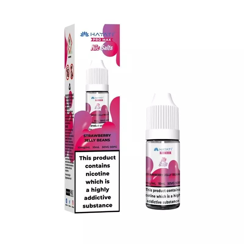 Hayati Pro Max Nic Salt Strawberry Jelly Beans | 10ml | 1.99 Hayati Pro Max Nic Salt Strawberry Jelly Beans | 10ml | 1.99