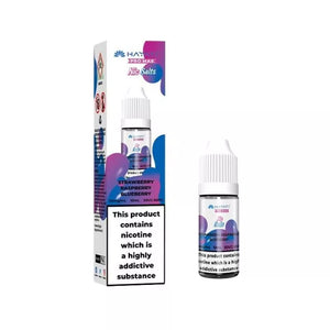 Hayati Pro Max 10ml Nic Salt Strawberry Raspberry Blueberry Flavour in 10mg or 20mg great for refillable Pod Vape Kits