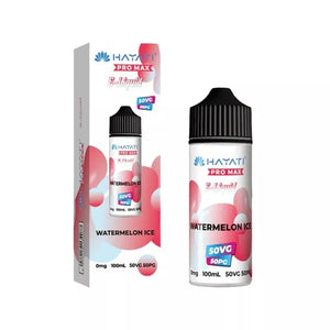 Hayati Pro Max Watermelon Ice 50/50 100ml Shortfill great for refillable pod vapes and MTL Vape Tanks
