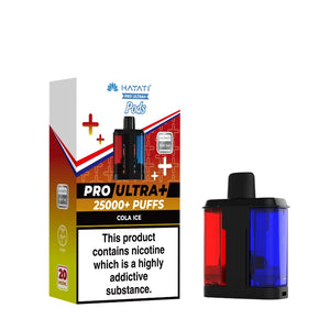 Hayati Pro Ultra Plus 25k Refill Pods in Cola Ice Flavour.