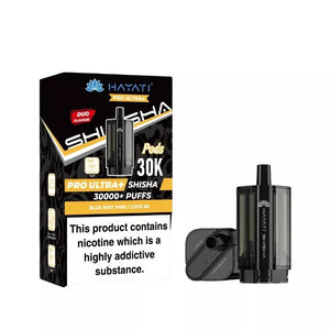 Hayati Pro Ultra Plus Shisha 30K Blue Mist Pink / Love 66 Pods For The Hayati Pro Ultra Plus Shisha 30K Kit