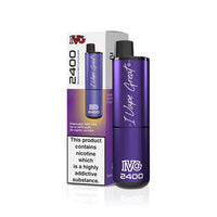 IVG 2400 Disposable Pod Kit in Blackcurrant Lemonade flavour, with packaging.