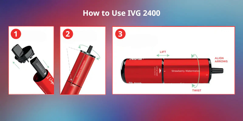 How to Use IVG 2400 Reload Pods
