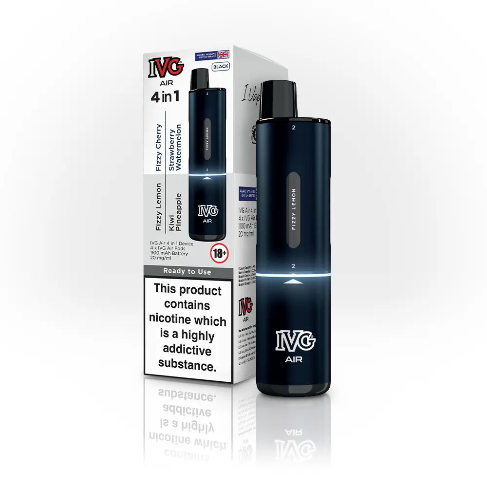 IVG AIR 4-in-1 Prefilled Pod Vape Kit 2400 Puffs