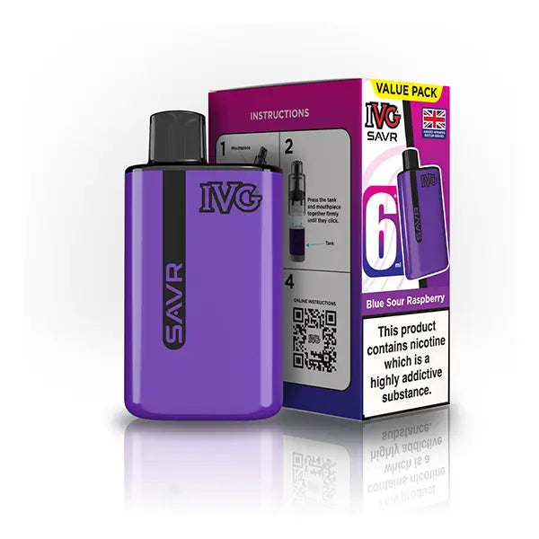 ivg savr charging instructions IVG SAVR Classic Menthol Vape Kit