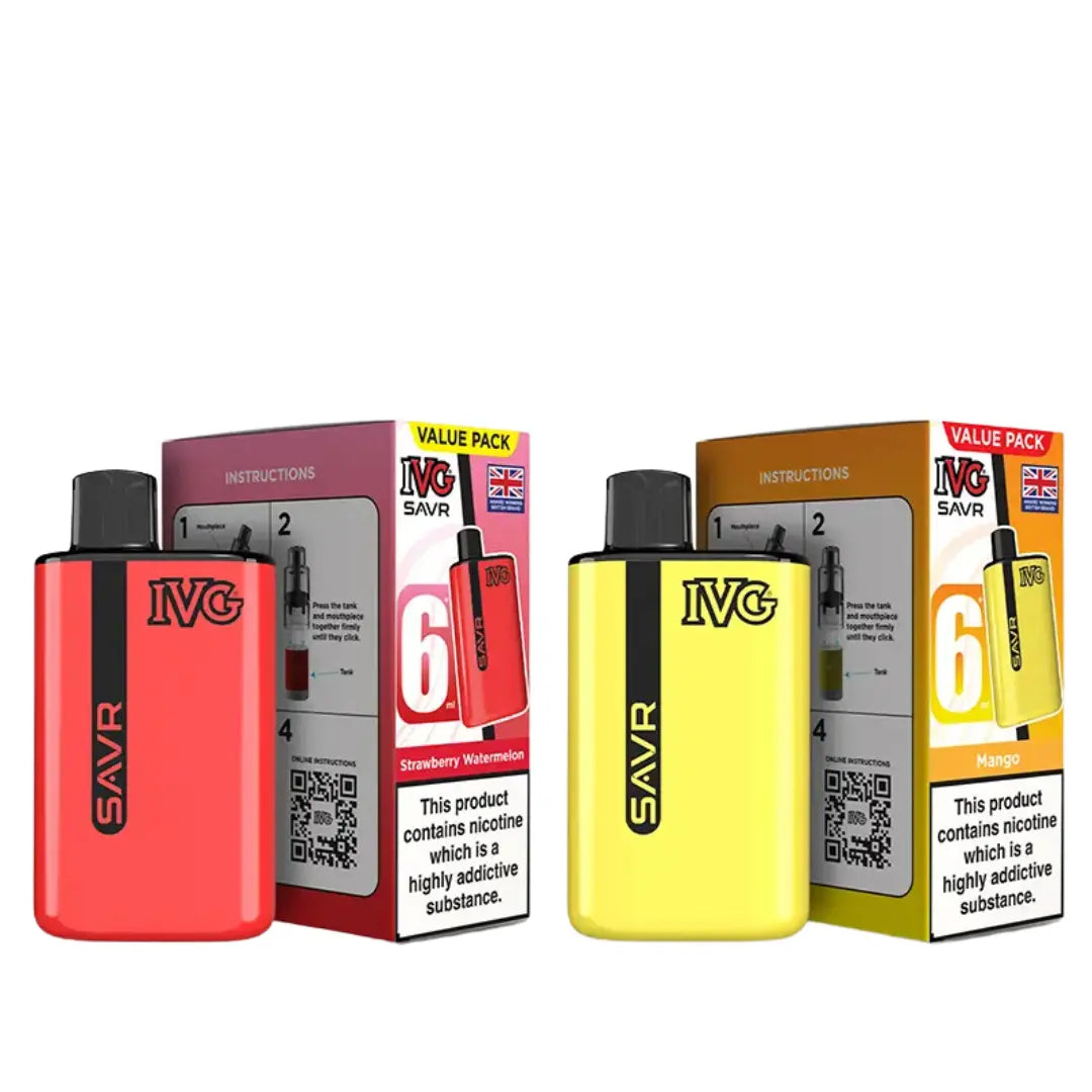 IVG SAVR Prefilled Pod Vape Kit | 3000 Puffs IVG SAVR Prefilled Pod Vape Kit | 3000 Puffs