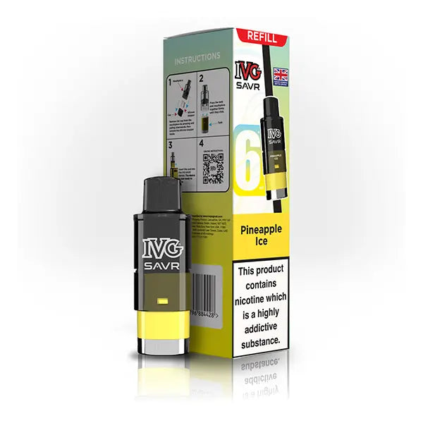 ivg pineapple ice pods IVG: Smart 5500 Pineapple Ice 20mg