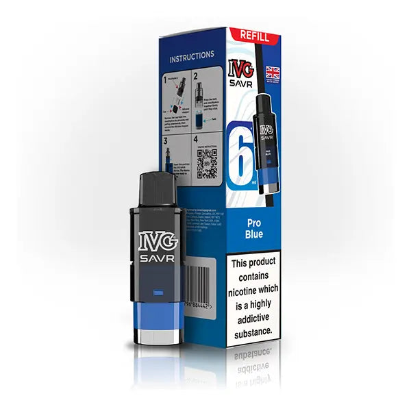 IVG SAVR Pro Blue Refill Pods | 20mg Nic Salt