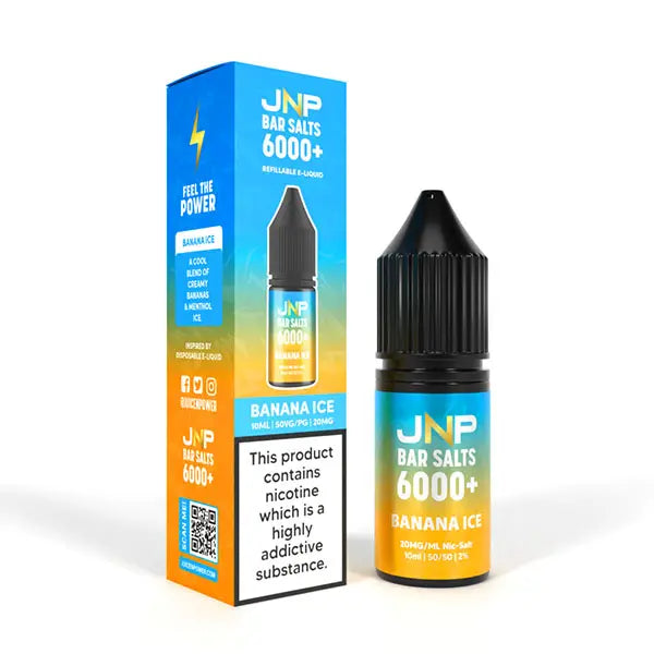 JNP Bar Salt 6000 10ml Nic Salt - 25 Flavours JNP Bar Salt 6000 10ml Nic Salt - 25 Flavours