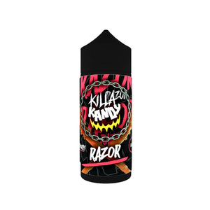 Killa Kandy razor flavour 100ml Shortfill vape juice great for sub-ohm vape kits