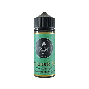 Kings Custard shamrock og flavour 100ml Shortfill vape juice great for sub-ohm vape kits 
