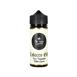 Kings Custard tobacco OG flavour 100ml Shortfill vape juice great for sub-ohm vape kits 