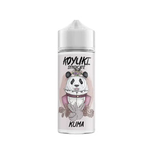 Koyuki Syndicate Kuma Flavour 100ml Shortfill E-liquid Great for Sub-ohm Vape Tanks