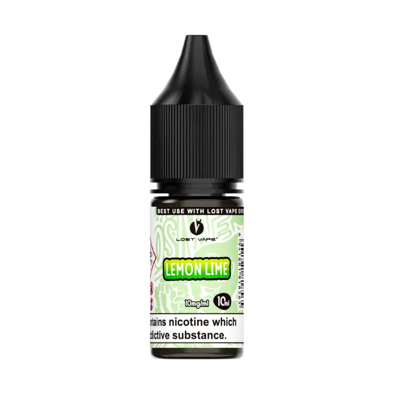 Lost Vape Lemon Lime 10ml Nic Salt E-liquid - UK