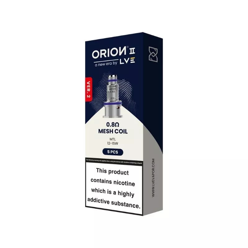 LVE Orion II Pro Coils | 5-Pack | 0.4 0.6 0.8 | Ecigone