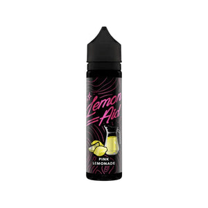 Lemon Aid Pink Lemonade Flavour 50ml Shortfill Vape Juice Great for DTL Vaping with sub-ohm vape kits or sub-ohm vape tanks
