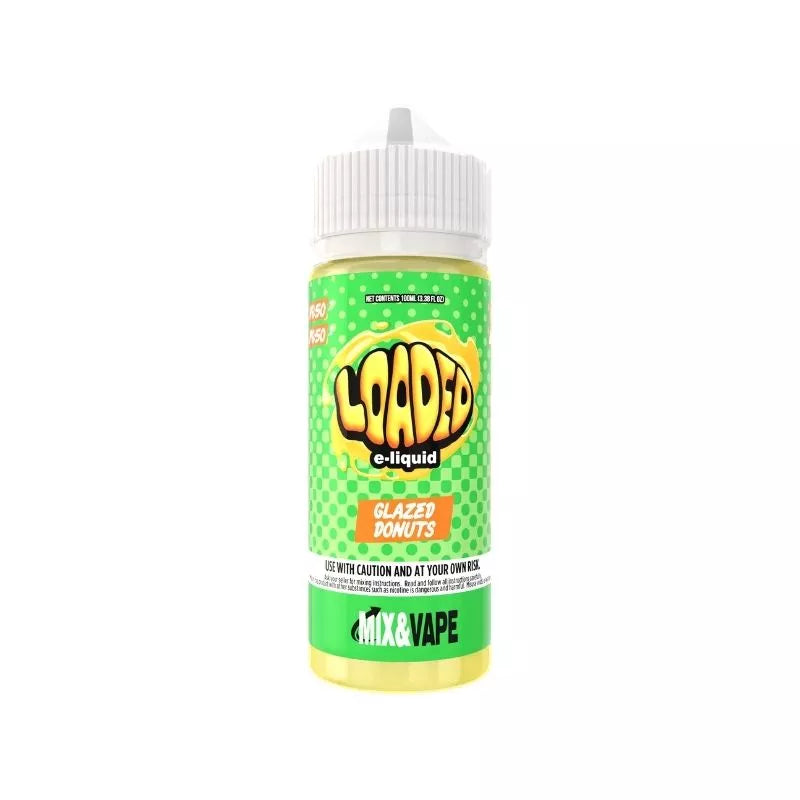 Loaded Glazed Donut E-liquid | 100ml Shortfill Loaded Glazed Donut E-liquid | 100ml Shortfill